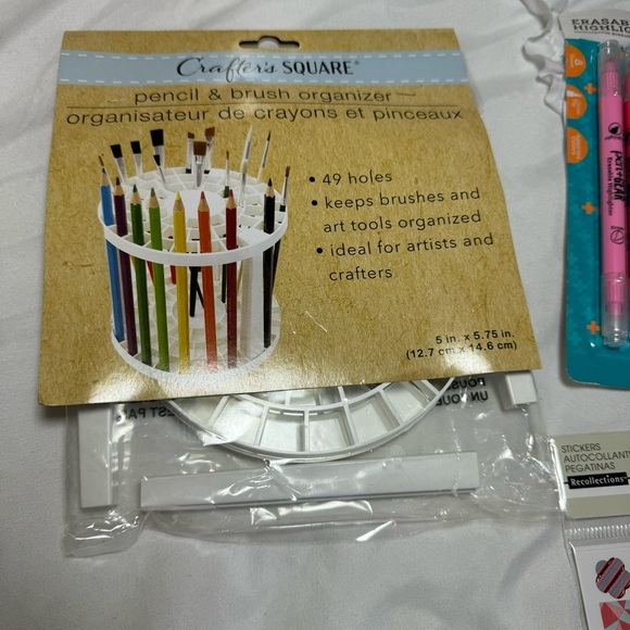 New Office Supply Organizer Lot of 10 – Pencil Cases, Highlighters, Notebook - Picture 10 of 11